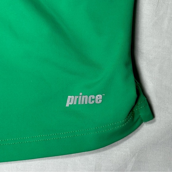Prince Women's XL V-Neck Sleeveless Tennis‎ Pickleball Tank Top Green White - Picture 2 of 5